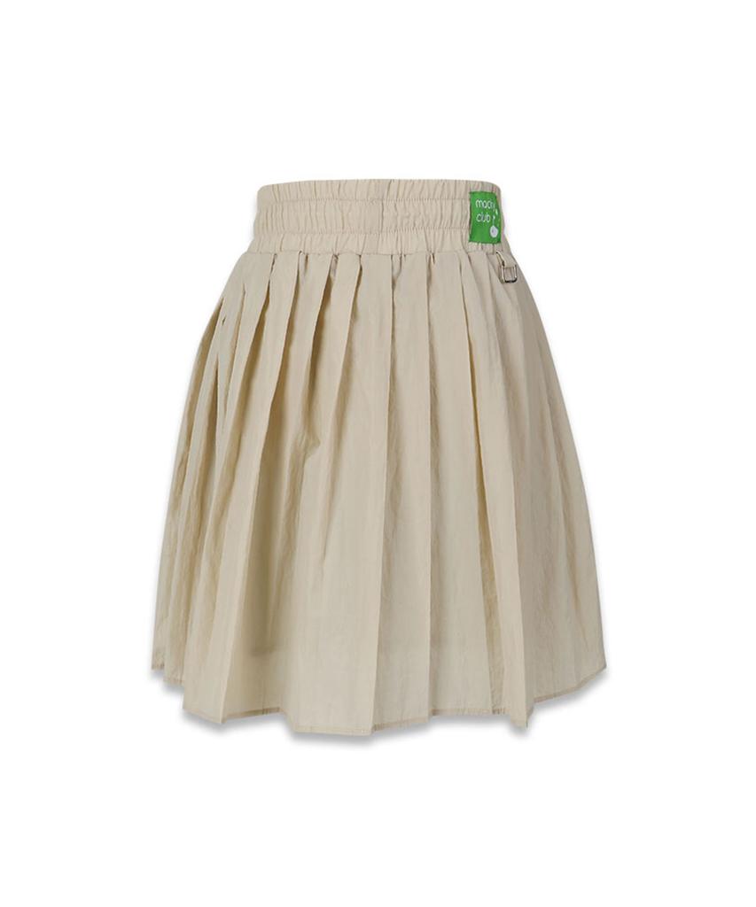 Mackie Marine Pleated Skirt Beige