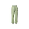 Phoenix Fleece Einfarbig Kordelzug Bündchen Locker Lässige Stricksporthose Damen Hose Ölgrün DQ5888-386