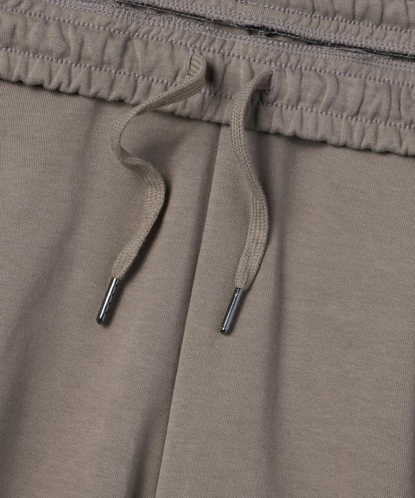 Musinsa Standard Double Knit Three-Pleat Wide Lounge Sweatpants [Dusty Beige]