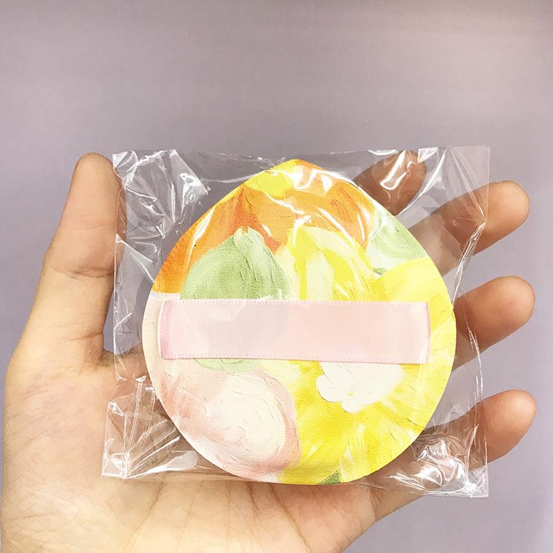 Set di spugnette cosmetiche con cuscino d'aria e contenitore per il trucco, spugna per zucchero filato, morbida pelle, clip, strumenti per uso asciutto e bagnato
