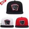 NUEVAS Gorras de Moda Hip Hop para Hombres y Mujeres con Bordado de Cartas de Póker, Gorras de Béisbol, Sombrero Solar para Exteriores, Unisex, Gorras Snapback Ajustables