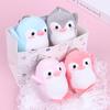 Hübsche 12 cm große Pinguin-Plüschtier-Baby-Kind-Geschenk-Schlüsselanhänger-Plüschtier-Puppe