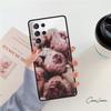 Peonies Beautiful Flower Phone Case For Samsung Galaxy S24 S25 S23 S22 Ultra Note 10 20 Plus S20 S21 FE Cover