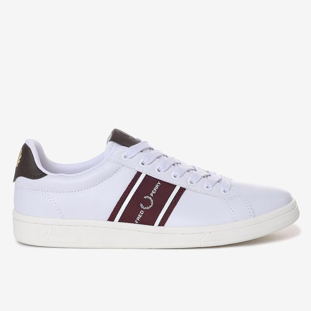 Fred Perry B721 Leather/Graphic Brand Mesh (300) Sfpu2315305-300