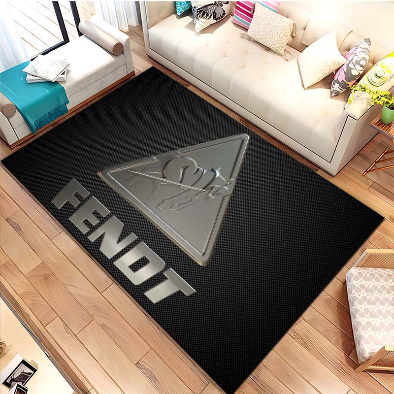 Big Tractor F-Fendt Print Carpet Rug for Living Room Bedroom Sofa Doormat Home Decor Non-slip Floor Mat Area Rug Cloakroom Rugs