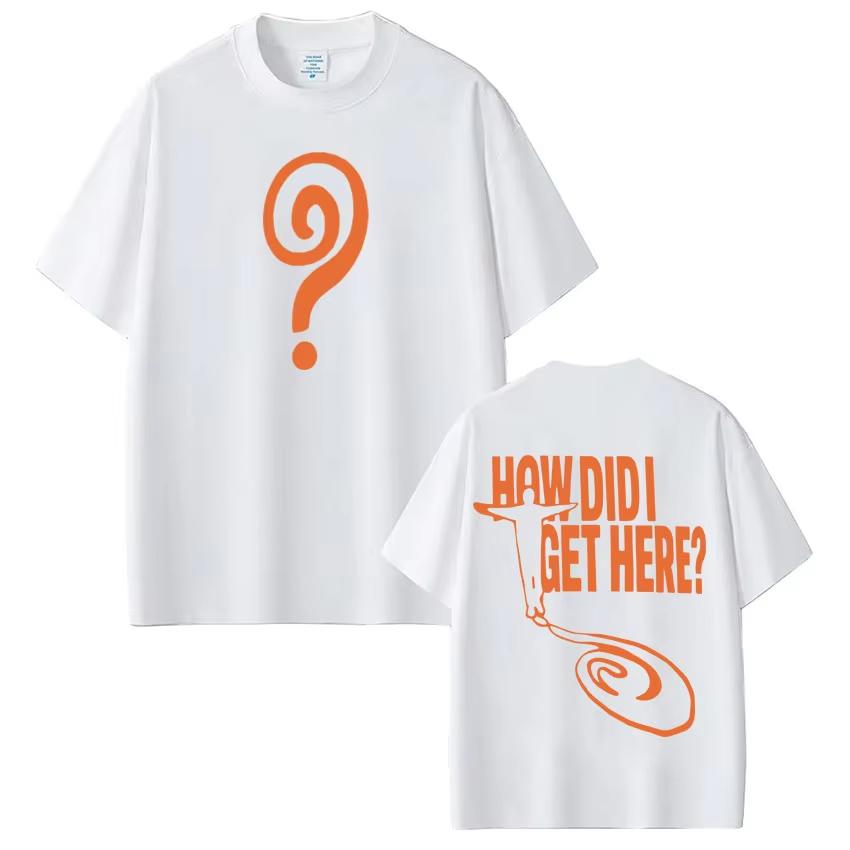 Singer Louis Tomlinson How Did I Get Here Tour 2026 Print Tshirt Men Women Fashion Hiphop Tshirt High Quality Cotton Tshirs