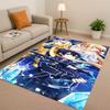3D Sword Art Online SAO Cartoon Kirito Yuuki Asuna Living Room Non Slip Area Rug Soft Carpet for Bedroom Sofa,Home Decor Doormat