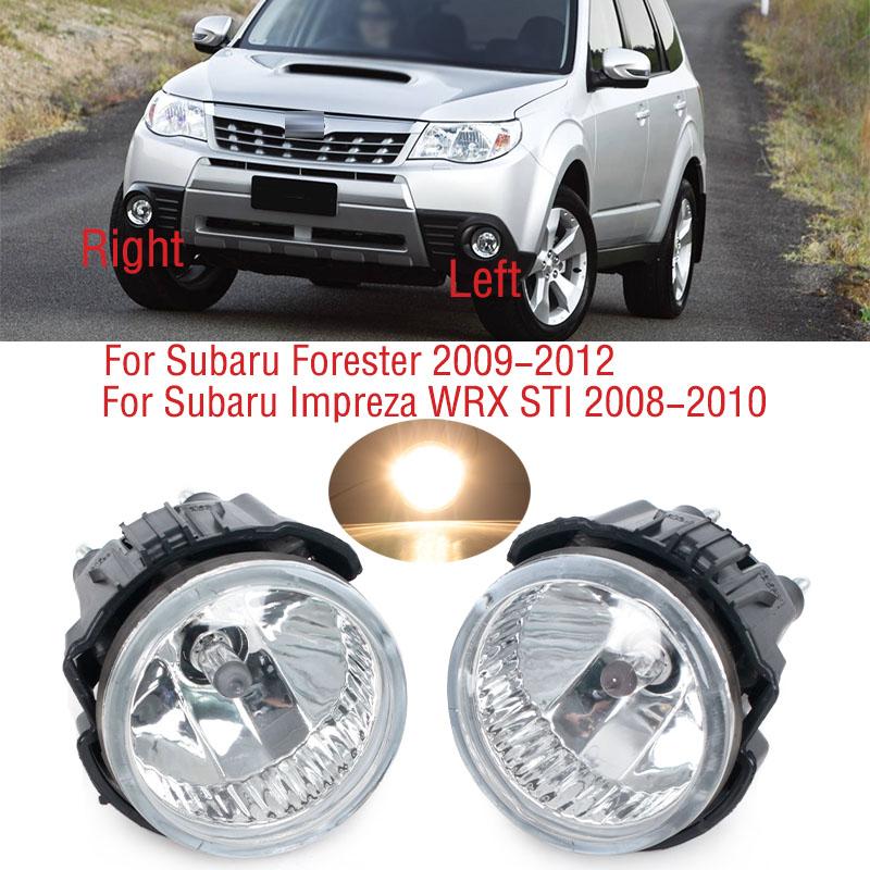 Car Front Bumper Fog Light Lamp For Subaru Forester SH 2009 2010 2011 2012 / Impreza WRX STI 2008 2009 2010 Foglight Foglamp