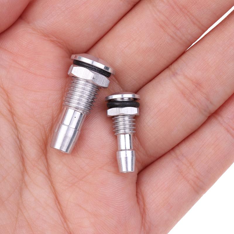 2Pcs Aluminum Alloy Water Outlets Thread With O-Ring Screws For Rc Boat M6/M8