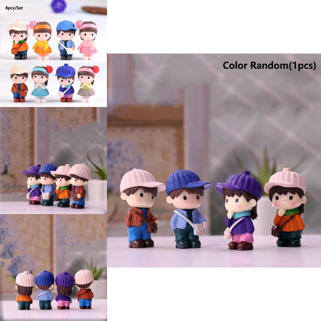 Adorable Mini Couple Figurines For Charming Fairy Garden Or Dollhouse Decor