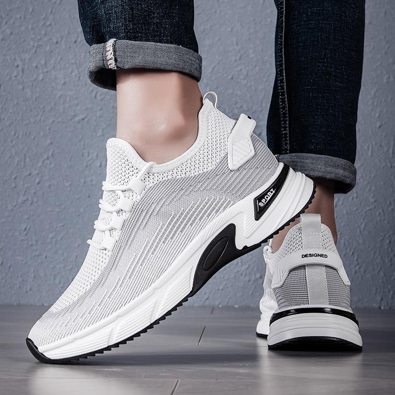 Fashion Men Casual Sneakers Summer Breathable Sport Shoes Lightweight Outdoor Mesh Running Shoes Athletic Jogging Tenis Walking Shoes