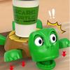 ABS Turtle Cell Phone Bracket DIY Assembly Turtle Cup Pad Quirky Toys Desktop Ornaments