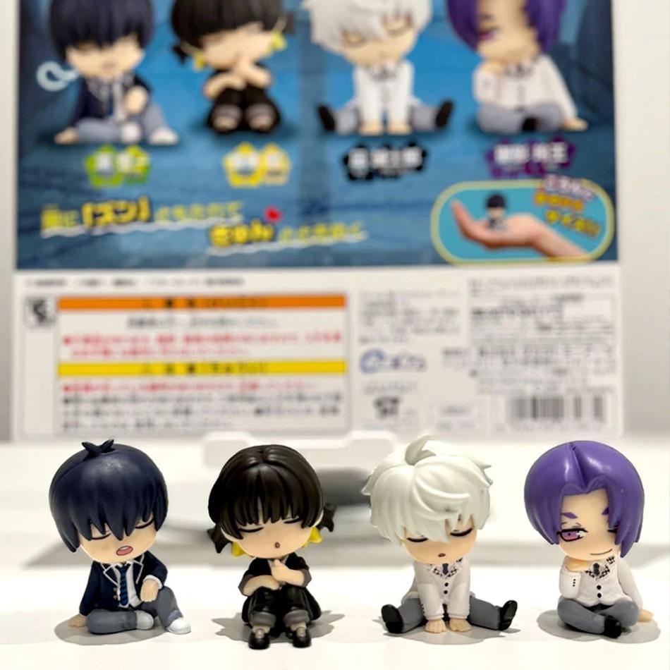 Blue Lock Figurine Bachira Meguru Figurine Nagi Seishiro Isagi Yoichi Mikage Reo Figurine Anime Modèle Version Q Statue Pvc Poupée Cadeaux