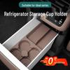 Silicone Cup Holder Pad for Ideal I6/i8 Rear Seat Refrigerator Interior Accessories