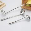 Colander Soup Spoon Anti-scalding Long Handle Thick Stainless Steel Strainer Skimmer Porridge Hot Pot Spoon Cooking Tools