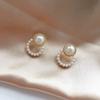 2020 New Elegant Lady Style Pearl Pendant Earrings Fashion Simple Korean Woman's Jewelry Luxury Christmas Party Unusual Earrings