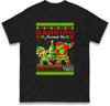 Dabbing Around The Christmas Tree Holiday T Shirt,Offensive Christmas Tee