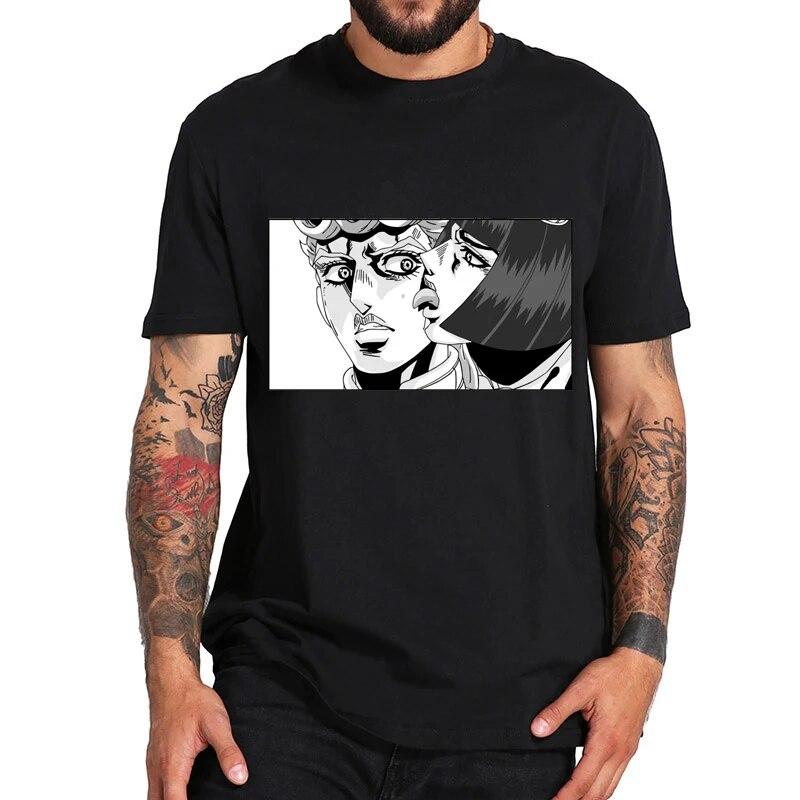 Anime Jojo Bizarre Adventure T-shirt unisex da donna estiva in cotone per bambini, top hip hop, Shoto Todoroki, maglietta per bambini