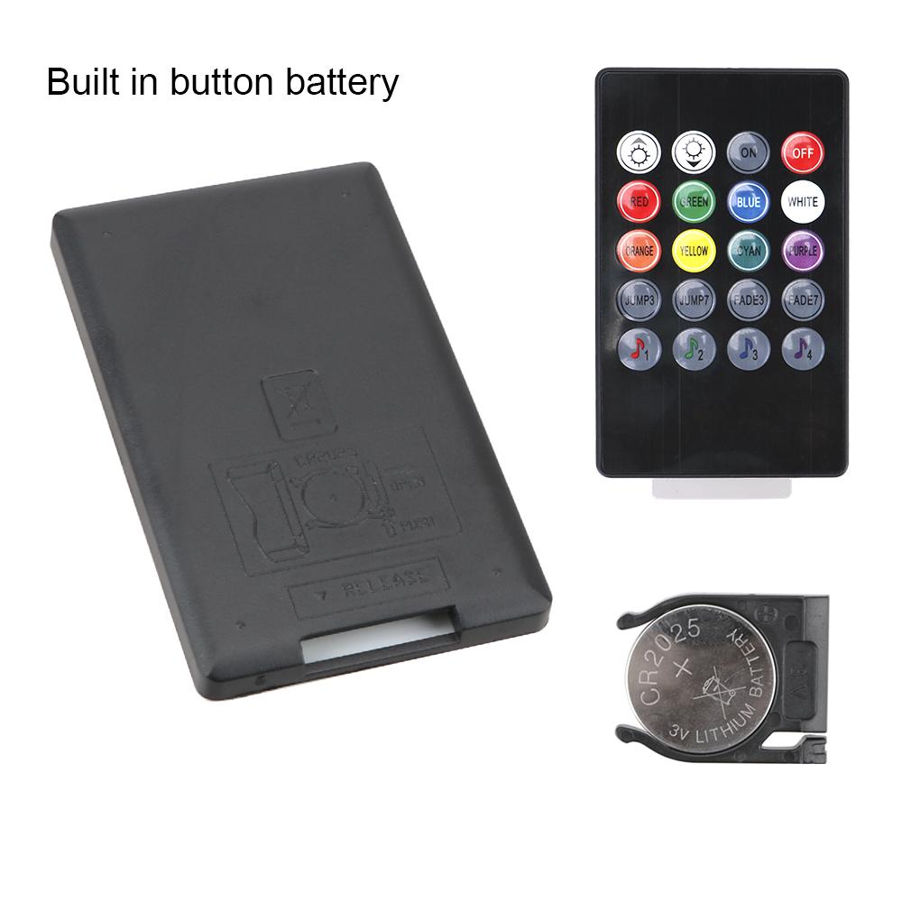 Remote/Voice Control 24/36/48/72 LED Auto Decoration Atmosphere Lamp Automotive Interior Decorative Lights LED Car Foot Light Ambient Lamp