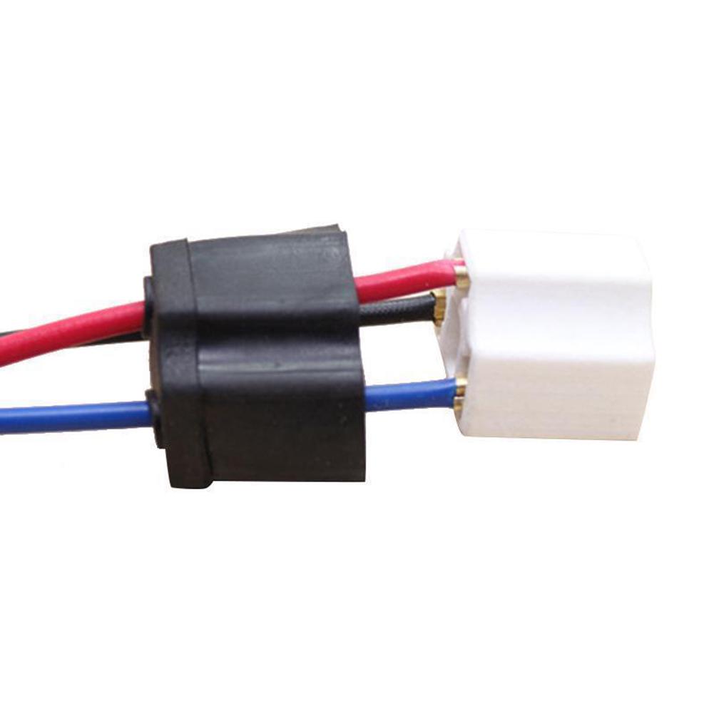 Ricambi auto per auto Cablaggio per auto Testa luminosa Lampadina in ceramica Cablaggio 3 fili 2 pezzi 9003 Presa H4 fori