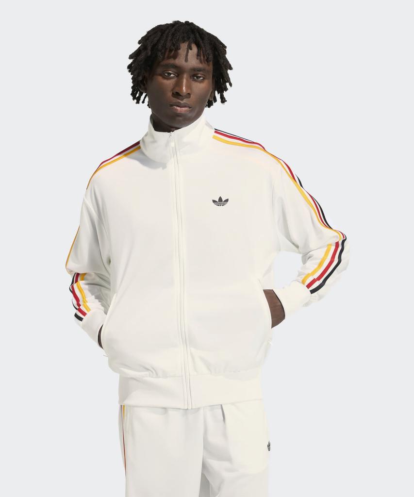 Adidas Firebird Track Top - White:Gold:Red / Kd3844