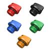 Universal Motorcycle Engine Oil Filler Cap with O-ring Leak Resistant Easy To Install Screw Cover Valve Oil Cap
