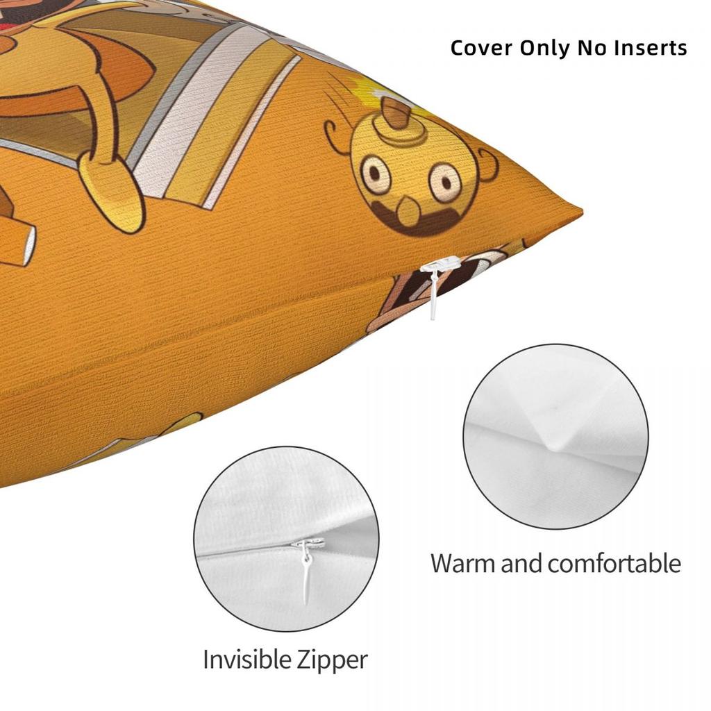 Pizza Tower Game Lover Pillowcases Merch Printing Cushion Cover Pillow Covers Sofa Decoration Square Multi Size
