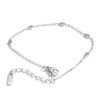 Yhpup Thin Stainless Steel Cubic Zirconia Chain Bracelet Bangle for Women Summer Delicate Aesthetic Chic Wrist Jewelry Recommend