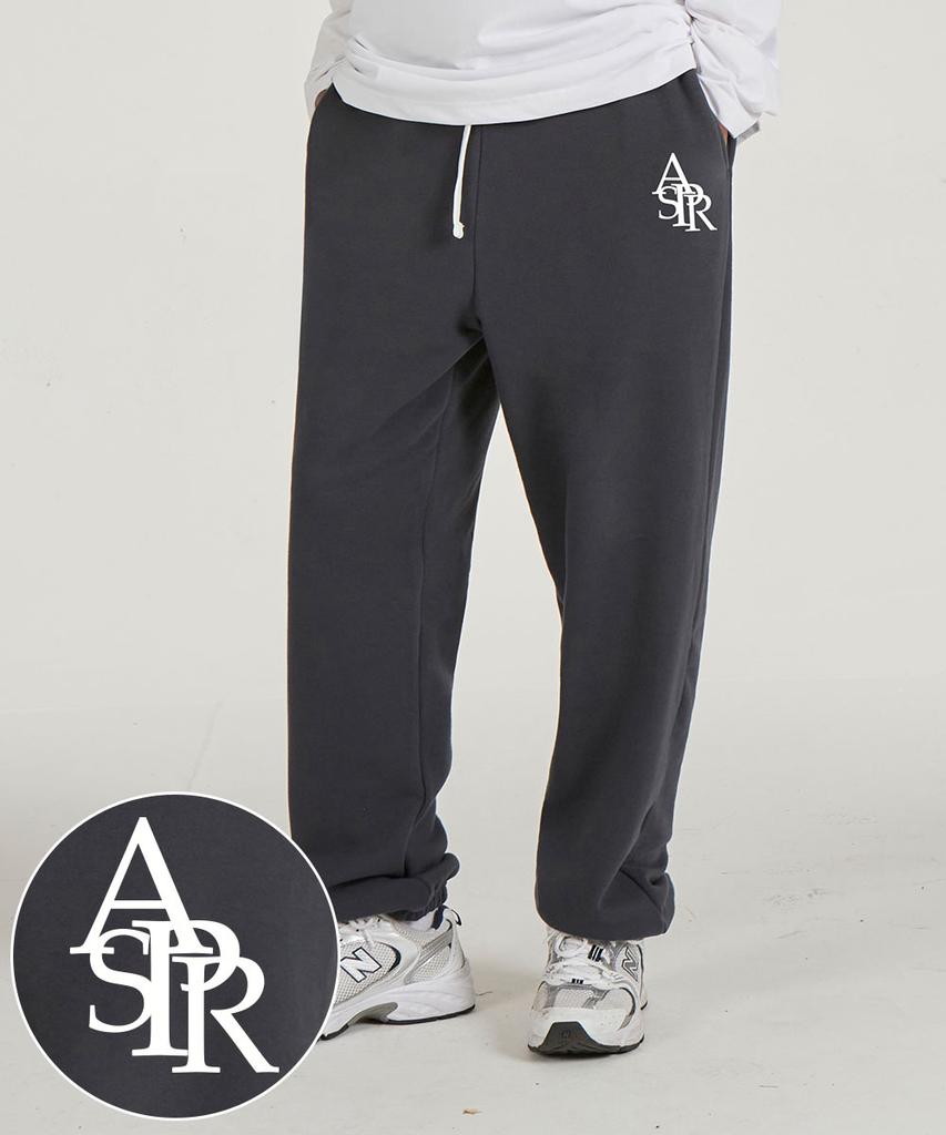 ASTRAL PROJECTION Symbol Logo Comfortable Training Sweat Jogger Pants_Charcoal