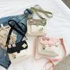 Cute Oxford Small Bag Female Japanese Harajuku Diagonal Bag Wild Student Girl Shoulder Bags Women Flap Messenger Crossbody Bags