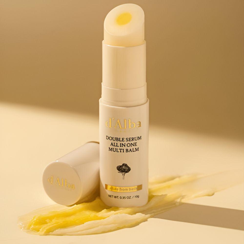 d'Alba Double Serum All-In-One Multi Balm 10g Vegan White Truffle Wrinkle Care
