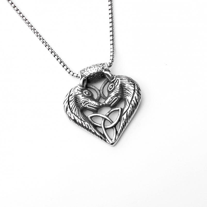 Accessories Hip Hop Necklace Stainless Steel Axe Pendant Titanium Steel Orchid Chain Men