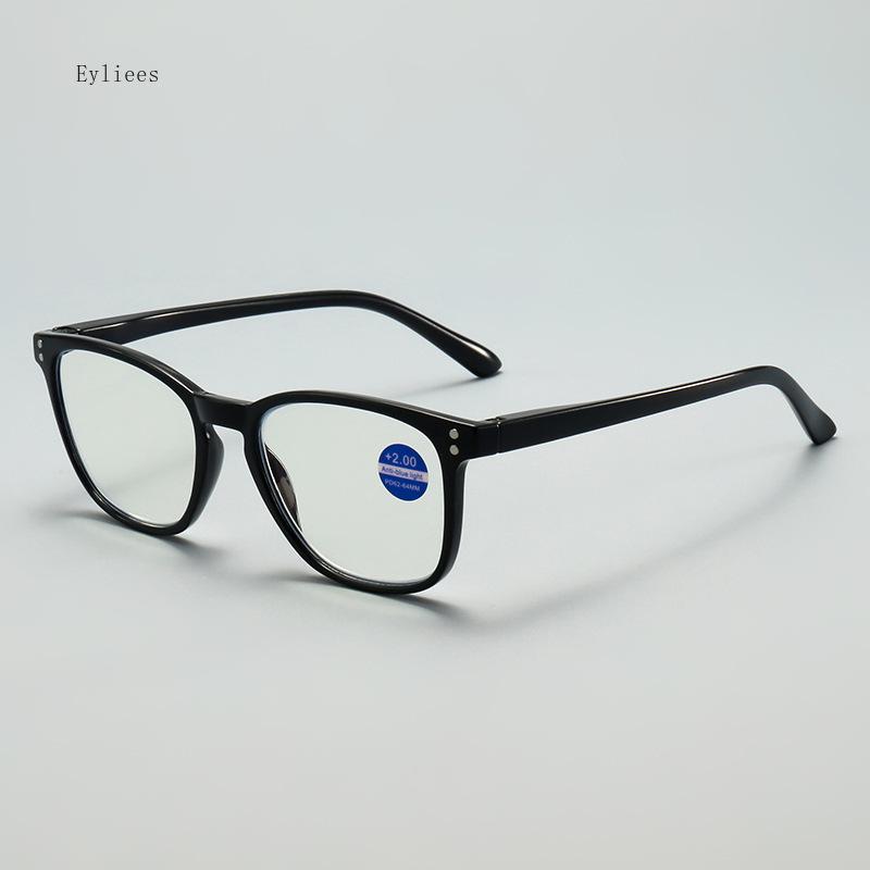 Reading Spectacles for Male Female Full Frames Anti- Blue-Ray Eye Spectacles Ultralight Hyperopia Spectacles +1.0 +1.5 +2.0 +2.5 ~ +4.0 Gafas