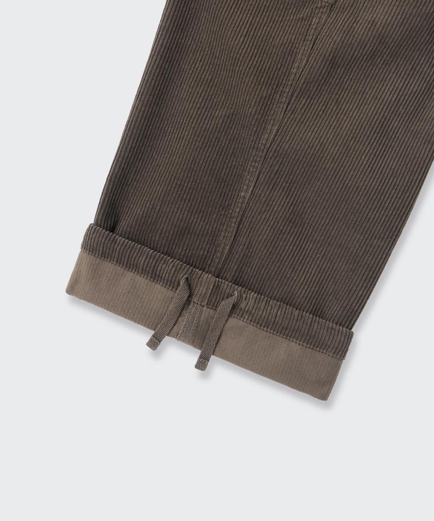 Musinsa Standard Corduroy Parachute Cargo Pants [Taupe]