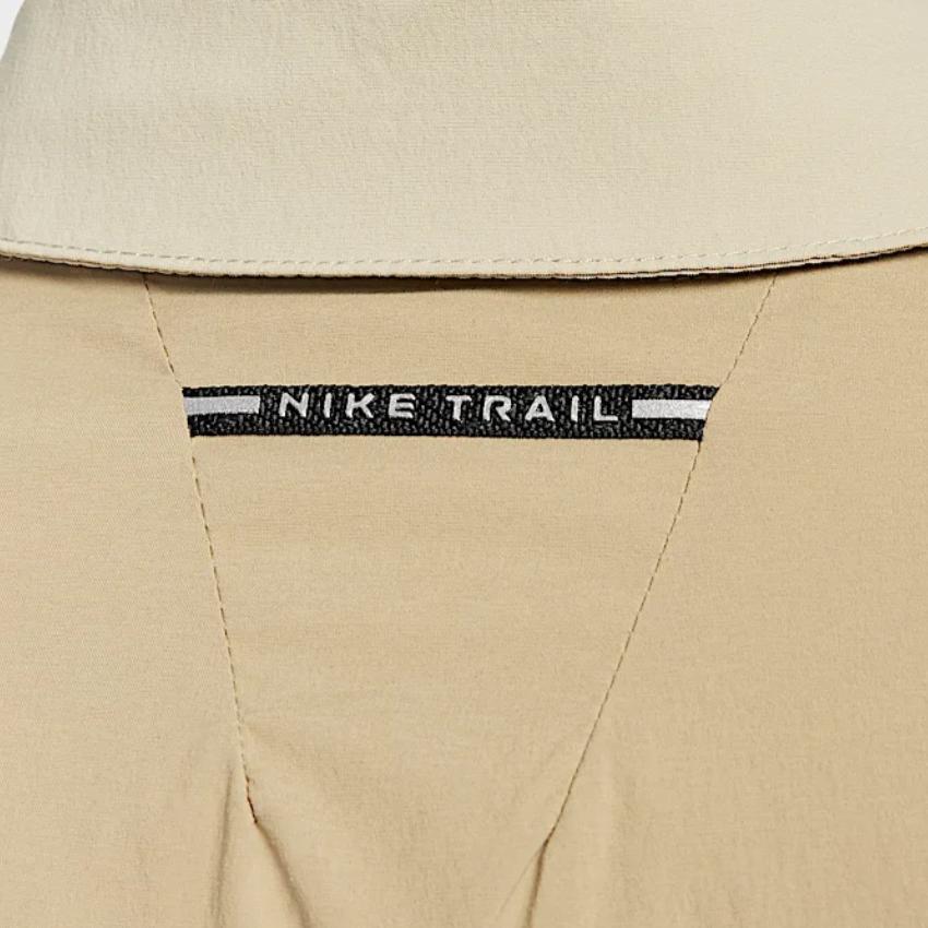 Nike Dri-FIT ADV Trail Fashion Versatile Quick-Dry Running Long Sleeve Jacket Men Jacket Apricot Desert-Khaki Black HJ5080297
