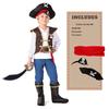 Kids' Halloween Caribbean Pirate Costume Set