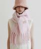 Hallen Heavy Hairy Muffler (M026_Light Pink)