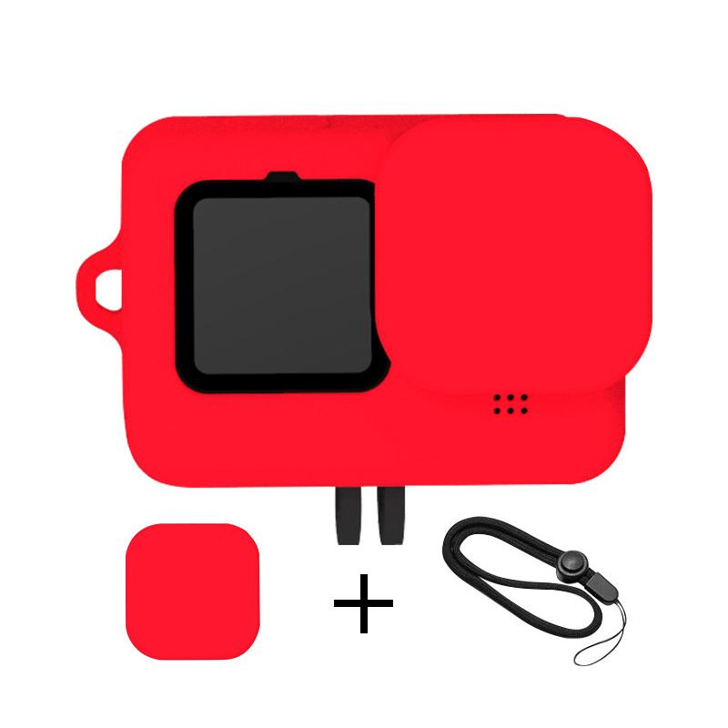 For Hero 9 10 11 12 Black Accessories Case Protective Soft Standard Housing Rubber Silicone Shell Protector For Hero
