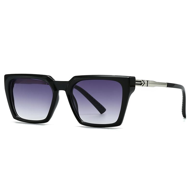 Trendy Studded Sunglasses European American Street Style Instagram Influencer Fashion Model 36008