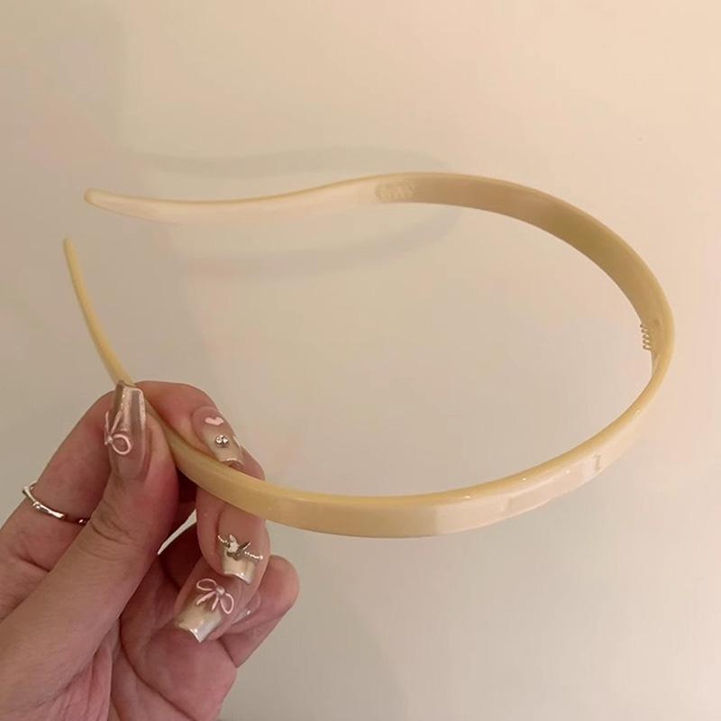 New Luxury Acetic Acid Print Hairbands For Women Sweet Hair Ornament Premium Sense Headband Hair Hoop Fashion Hair Accessories