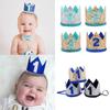 Gift Prince Princess Photo Props Party Headdress Floral Headwear Baby Birthday Hat Crown Hair Band