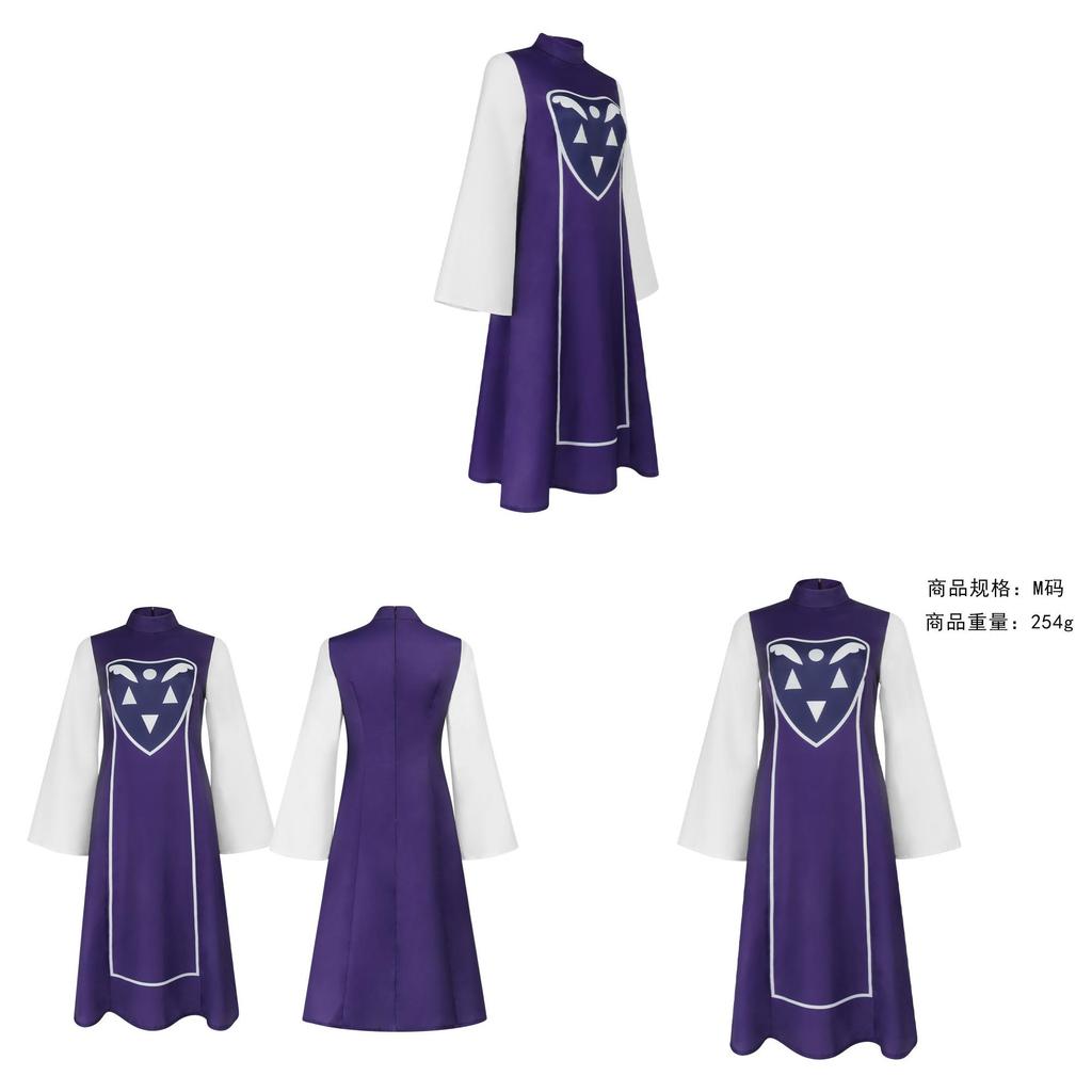 Undertale Toriel Cosplay Costume Full Set For Game Theme Fans