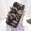 Capa de Celular Caveira de Terror Coque Para Iphone Xiaomi Mi Samsung Galaxy Redmi Note A S 11 12 13 14 15 22 23 24 5G Pro Plus Max Fe Ultra