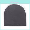 Oversized Knit Cap With Polyester Fabric Trendy Casual Hat For Winter Holidays