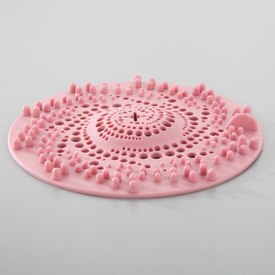 Drain Hair Catcher Super Soft Anti-clogging TPR Hair Catcher Shower Filter Plug Sealing Drain Cover Bathroom Supplies
