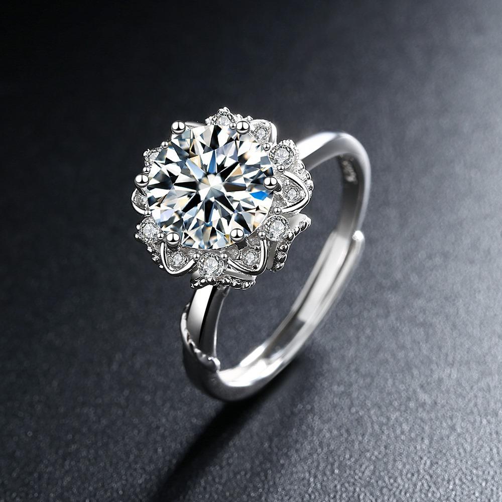 Exquisite Copper Ring For Women Wedding Engagement Jewelry Accessories 5A Zircon Rings Fashion High Quality Gift
