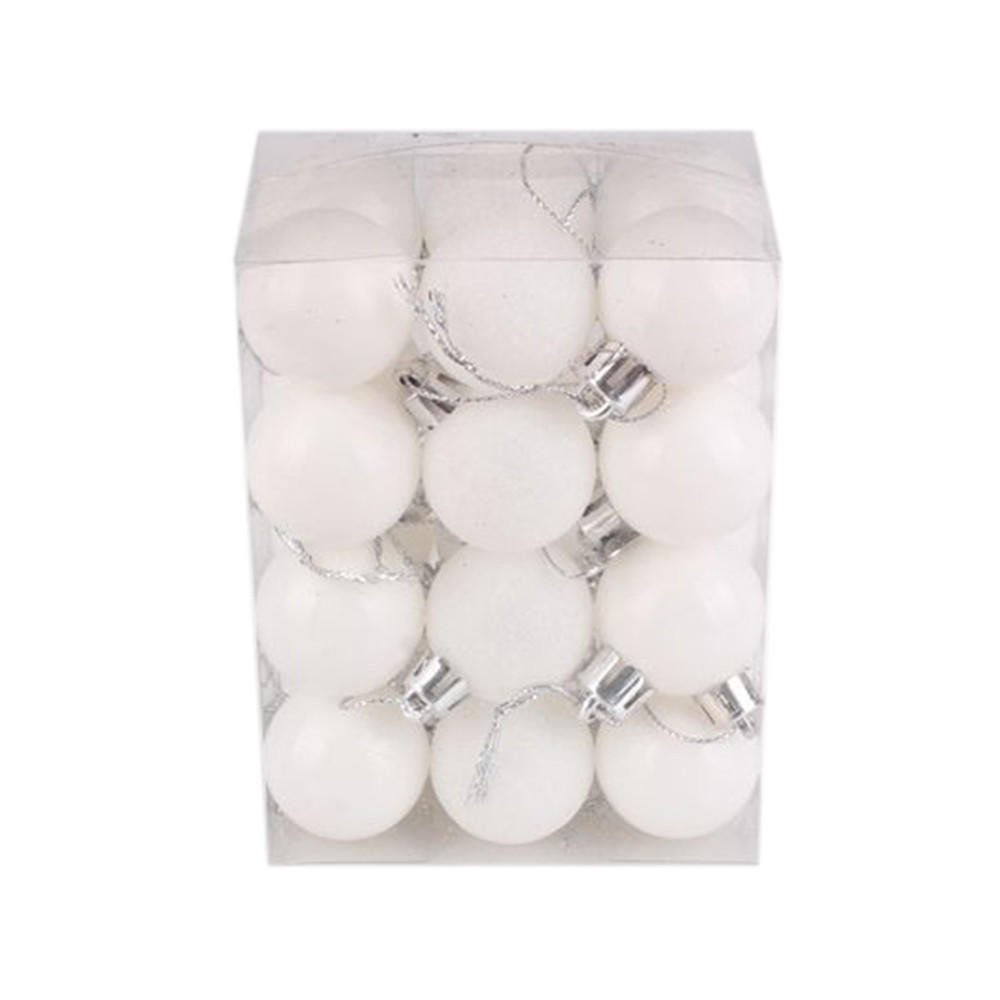 30mm Christmas Xmas Tree Ball Bauble Hanging Home Party Ornament Decor