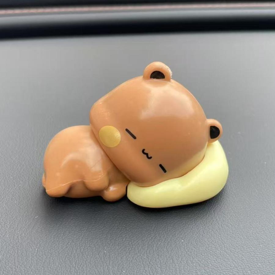 Panda Yier Bear Cute Kawaii Bubu Dudu Figures Desktop Decoration Ornament Surprise Box Birthday Gift Figuras Anime Action Figure