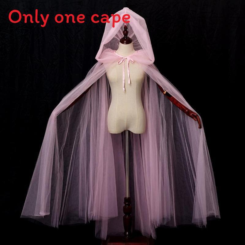 Nieuwe Mesh Mantel Halloween Cape Met Capuchon Voor Unisex Cosplay En Kostuumfeesten