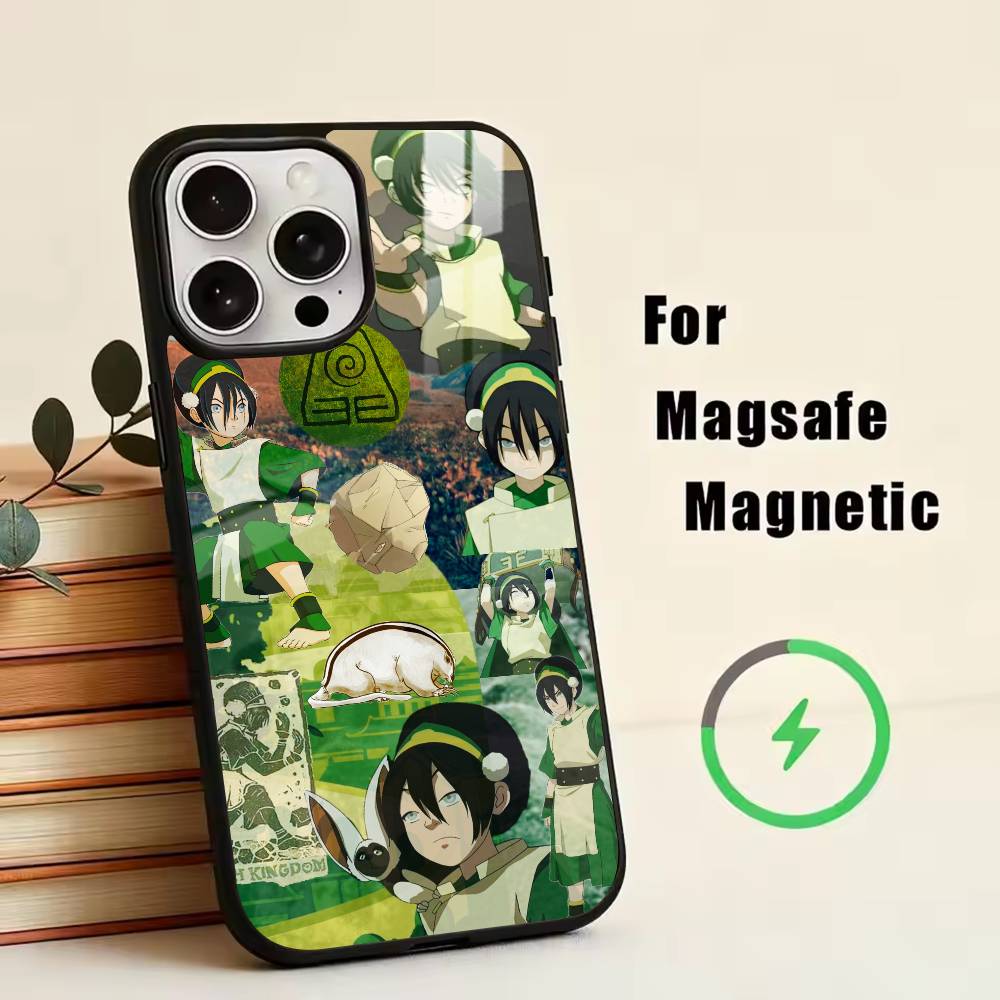 Avatar The Last Airbender Phone Case For iPhone17,16,15,14,13,12,11 Plus,Pro Magnetic with Magsafe Wireless Charging